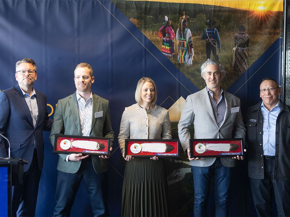 Grand vision aims to build thousands of new homes on Tsuut’ina Nation – Calgary HeraldTAZA PARK SALES LAUNCH HAS DEVELOPERS AN..