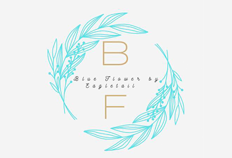 Blue Flower Logo