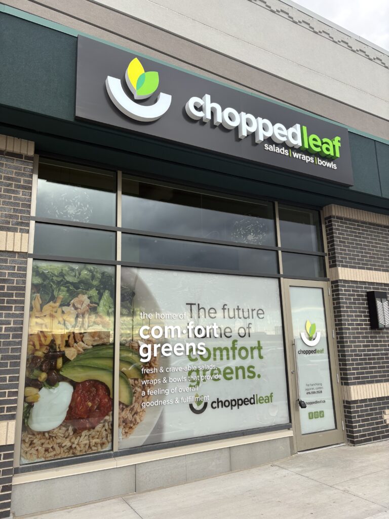 Storefront of Chopped Leaf in Buffalo Run